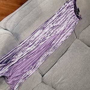 JLUXLABEL Purple Krisana Velvet High Slit Skirt